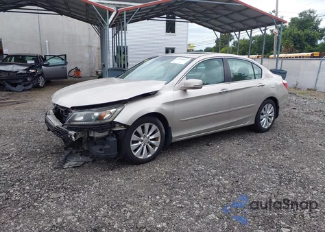 2013 Honda Accord Ex-L from USA, damaged, VIN 1HGCR2F86DA045781